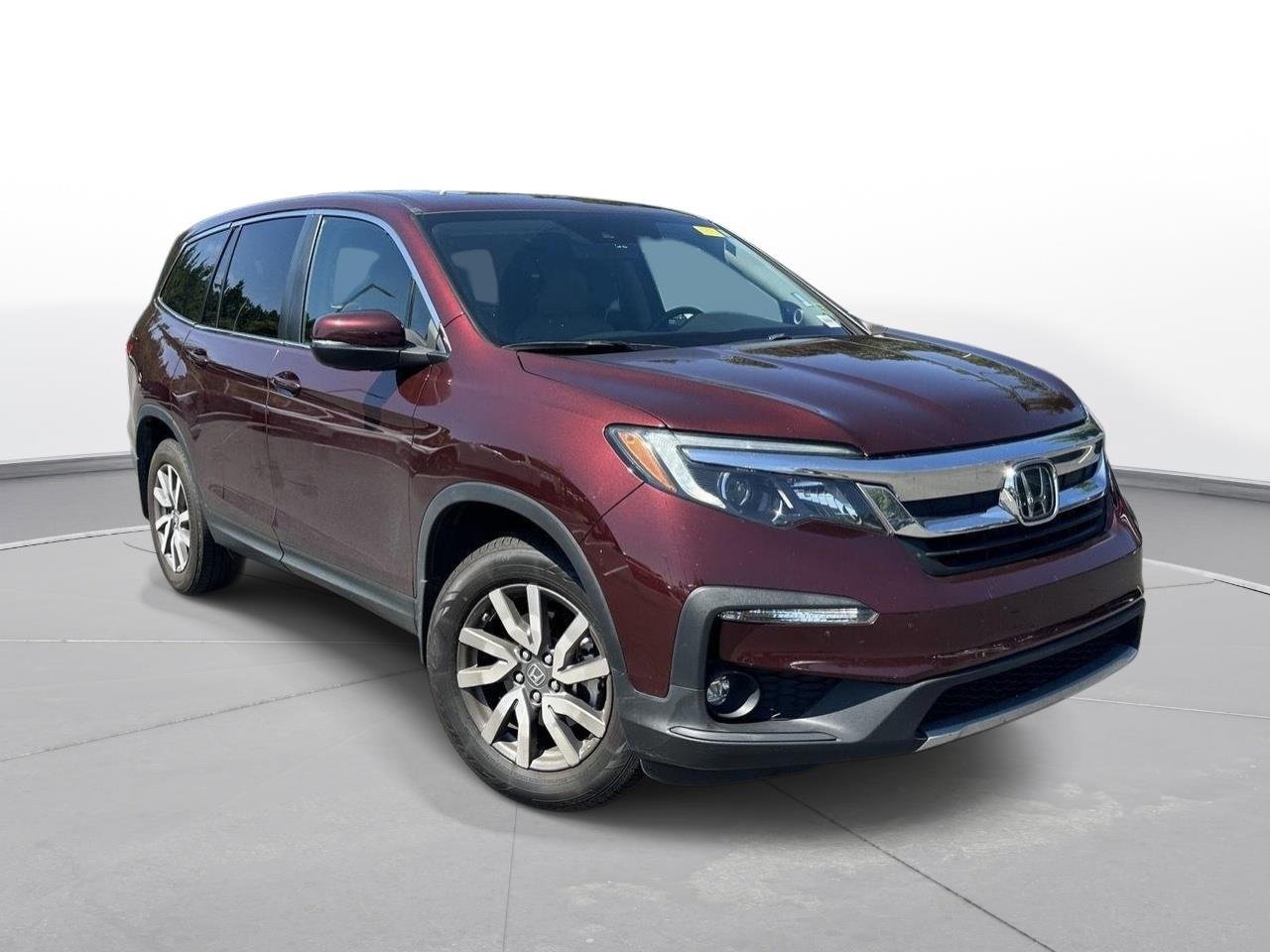 Used 2021 Deep Scarlet Pearl Honda EX-L image 4