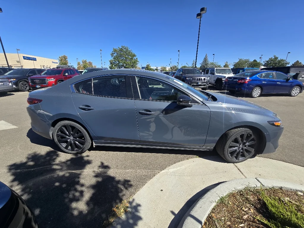 Used 2025 Polymetal Gray Metallic Mazda 2.5 S Carbon Edition image 6