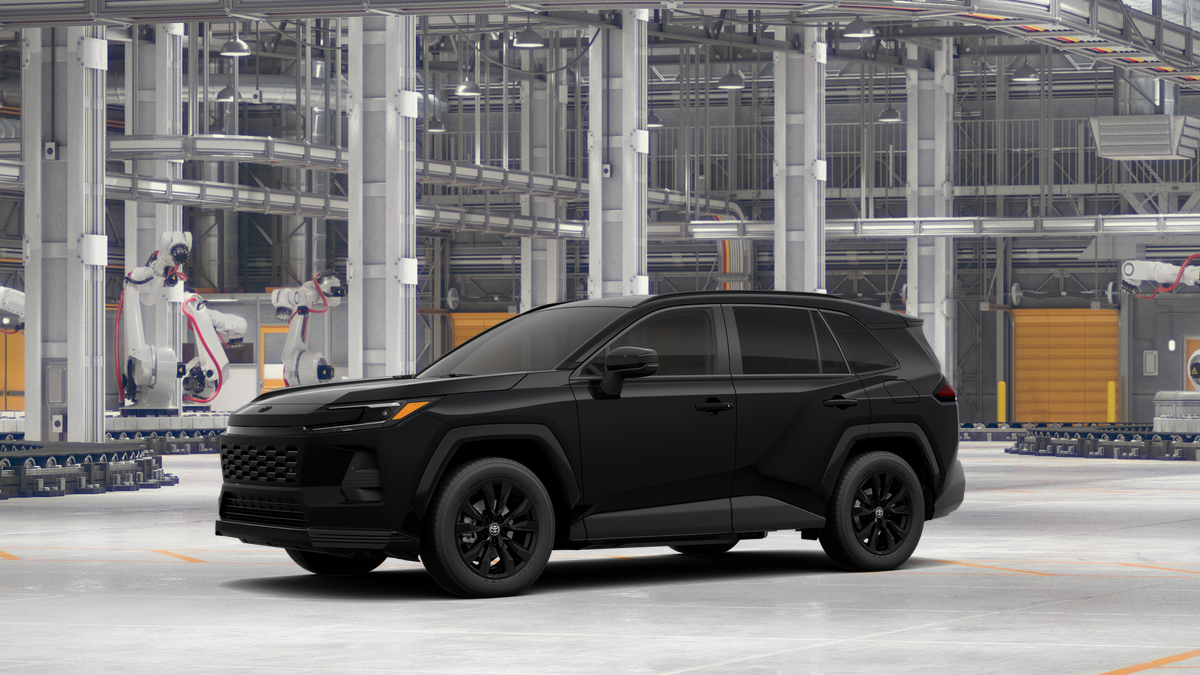 New 2026 Midnight Black Metallic Toyota SE image 2