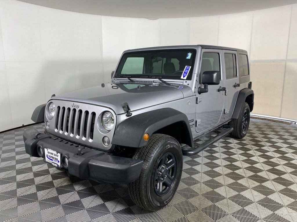 Used 2016 Billet Silver Metallic Clearco Jeep Unlimited Sport image 5