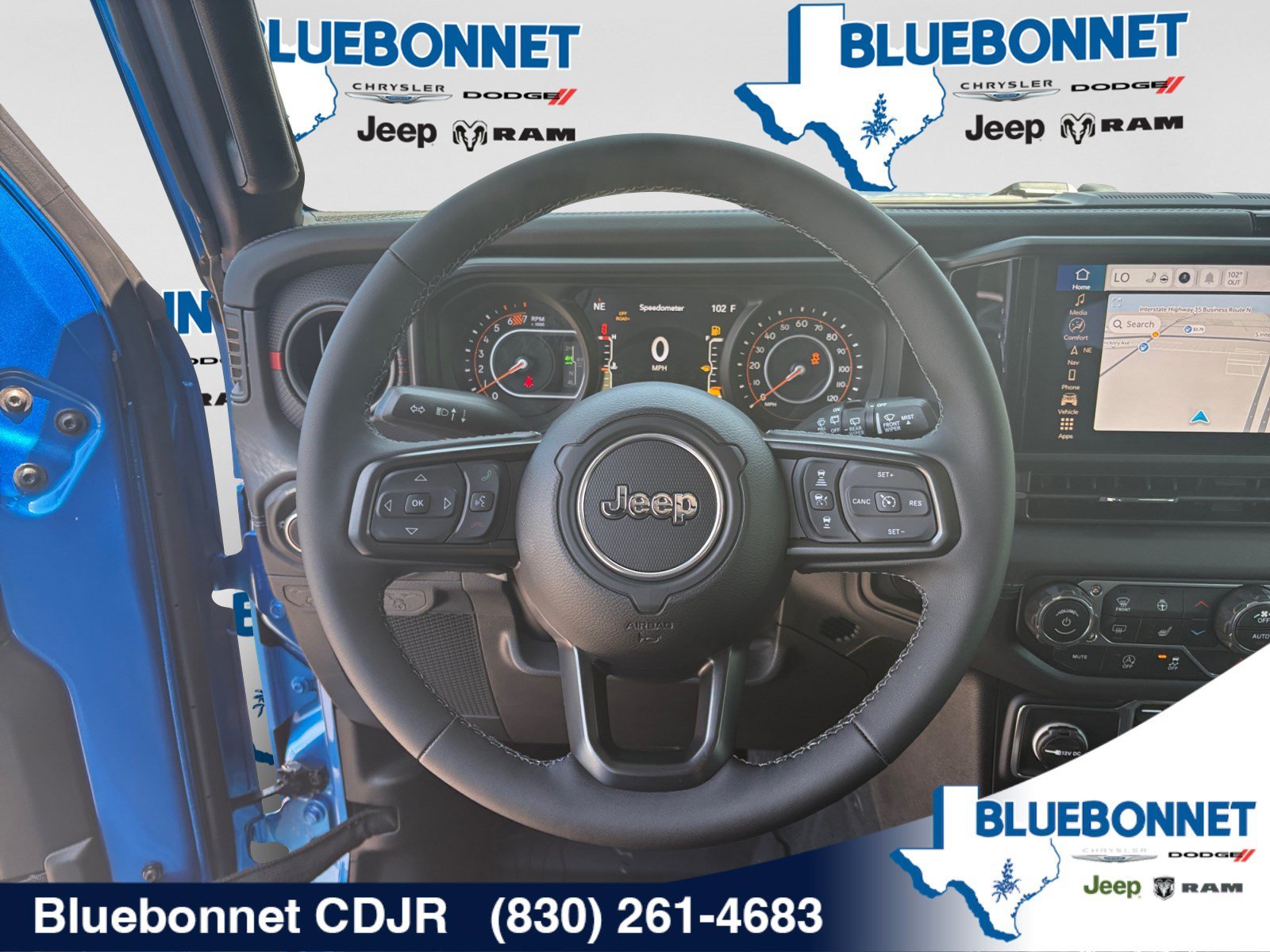 New 2026 Hydro Blue Pearl-Coat Exterior Paint Jeep Rubicon X image 13