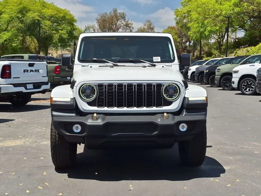 New 2026 Bright White Clear-Coat Exterior Paint Jeep 85th Anniversary Edition image 2