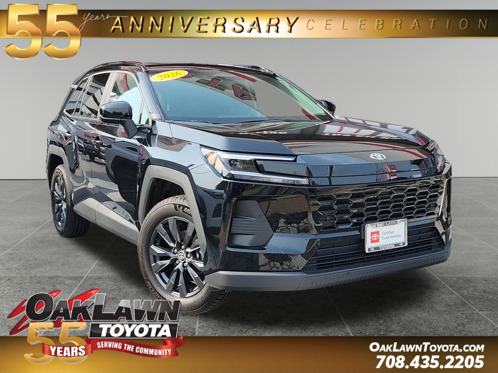 Used 2026 Midnight Black Metallic Toyota XLE Premium image 1