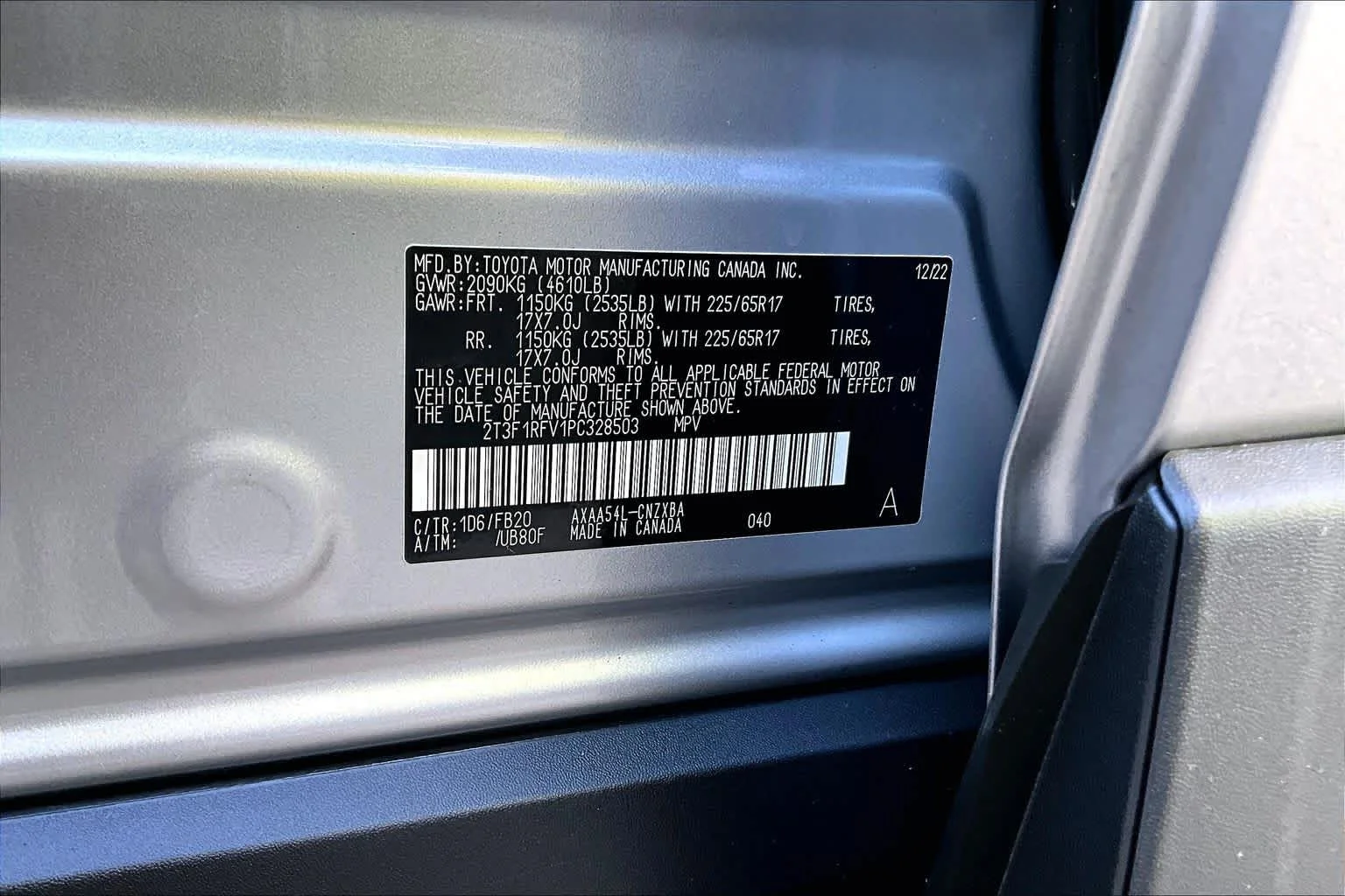 Used 2023 Silver Sky Metallic Toyota LE image 32