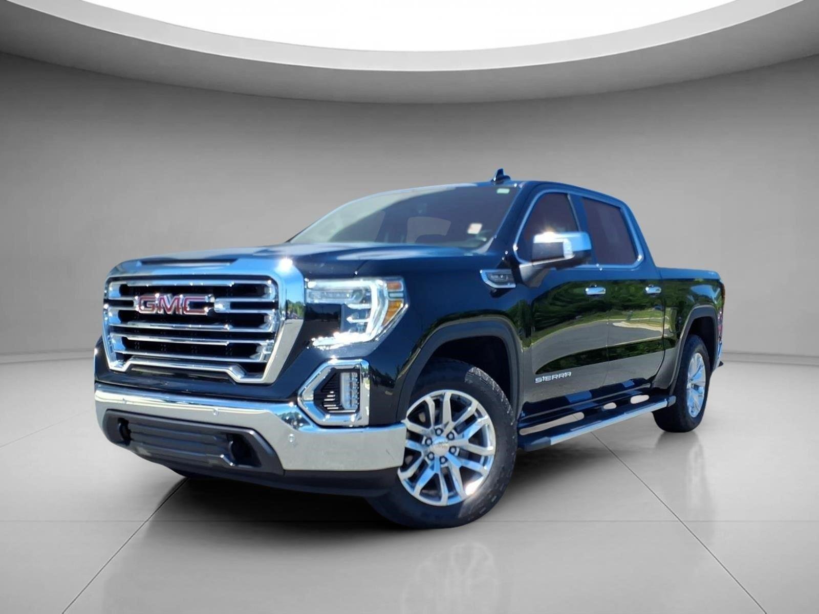 Used 2021 Onyx Black GMC SLT image 1