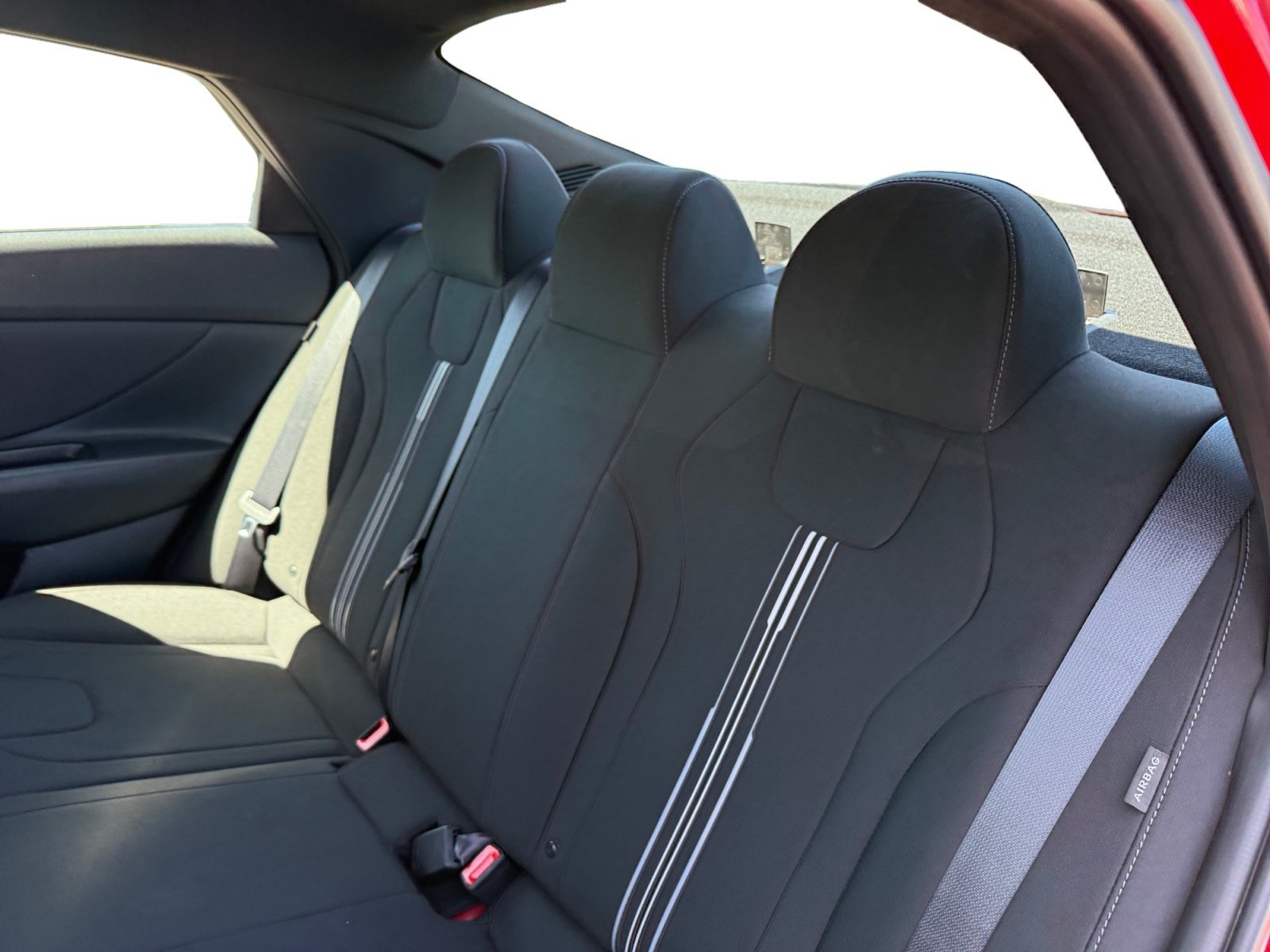 Certified Used 2025 Ultimate Red Hyundai SEL Sport image 16