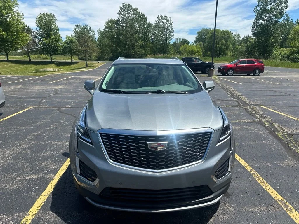 Used 2023 Argent Silver Metallic Cadillac Premium Luxury image 2
