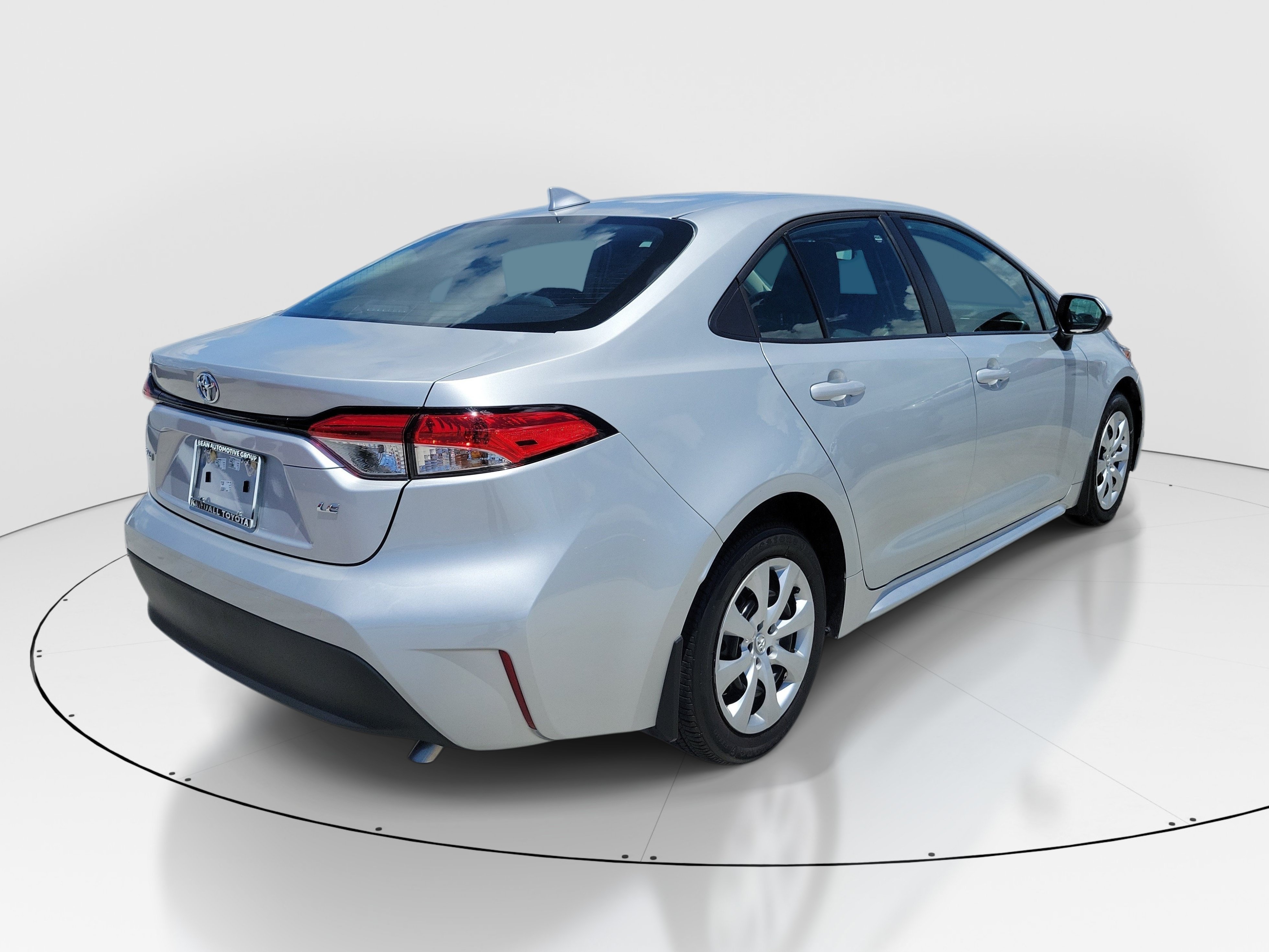 Used 2025 Classic Silver Metallic Toyota LE image 6