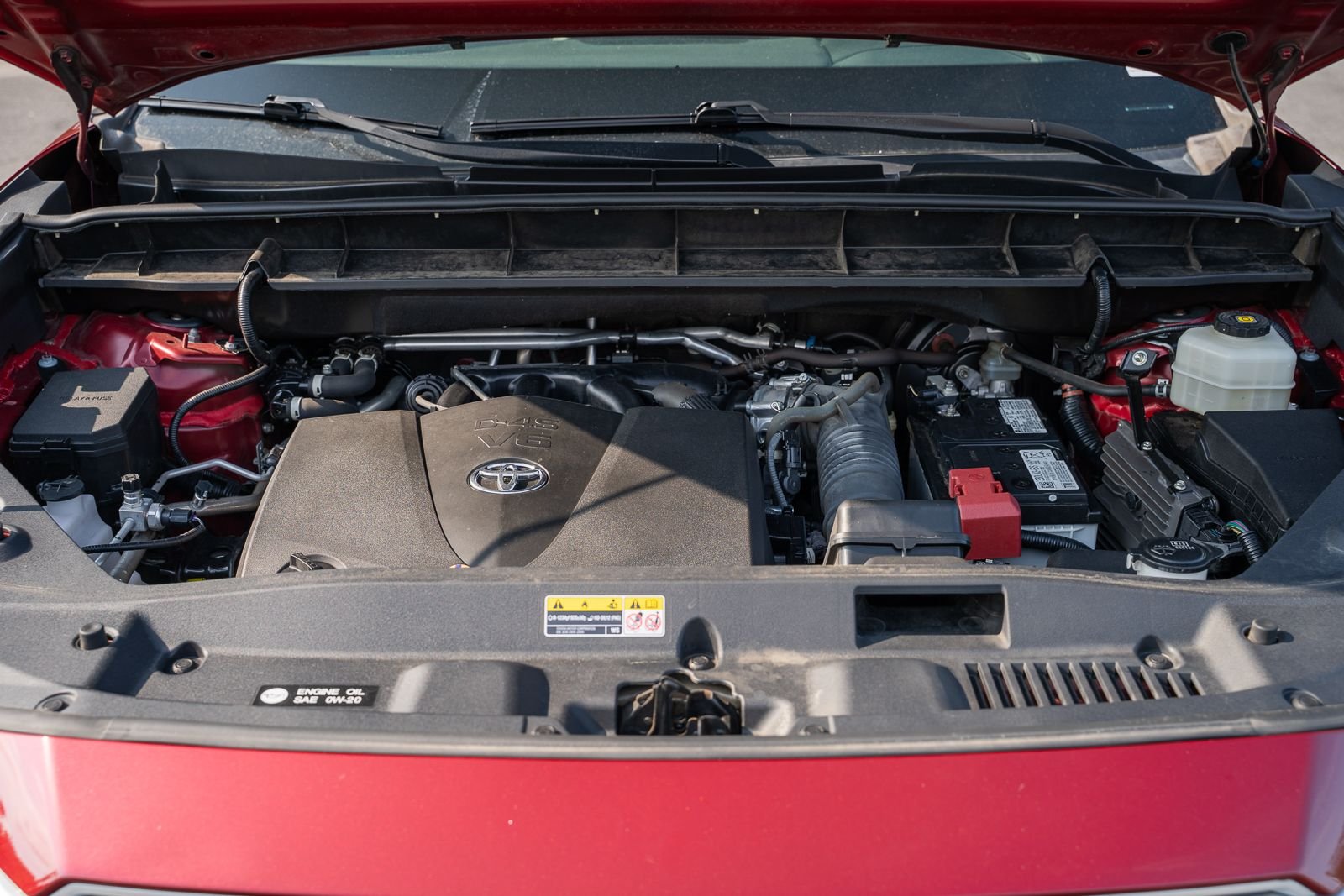 Used 2022 Red Toyota LE image 24