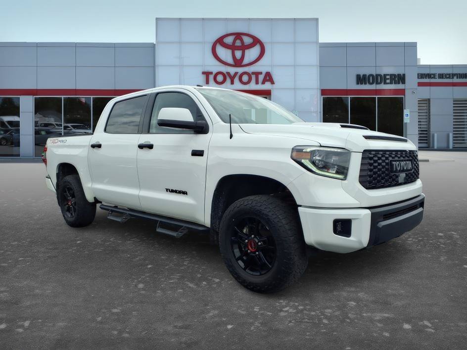 Used 2019 Super White Toyota TRD Pro image 10