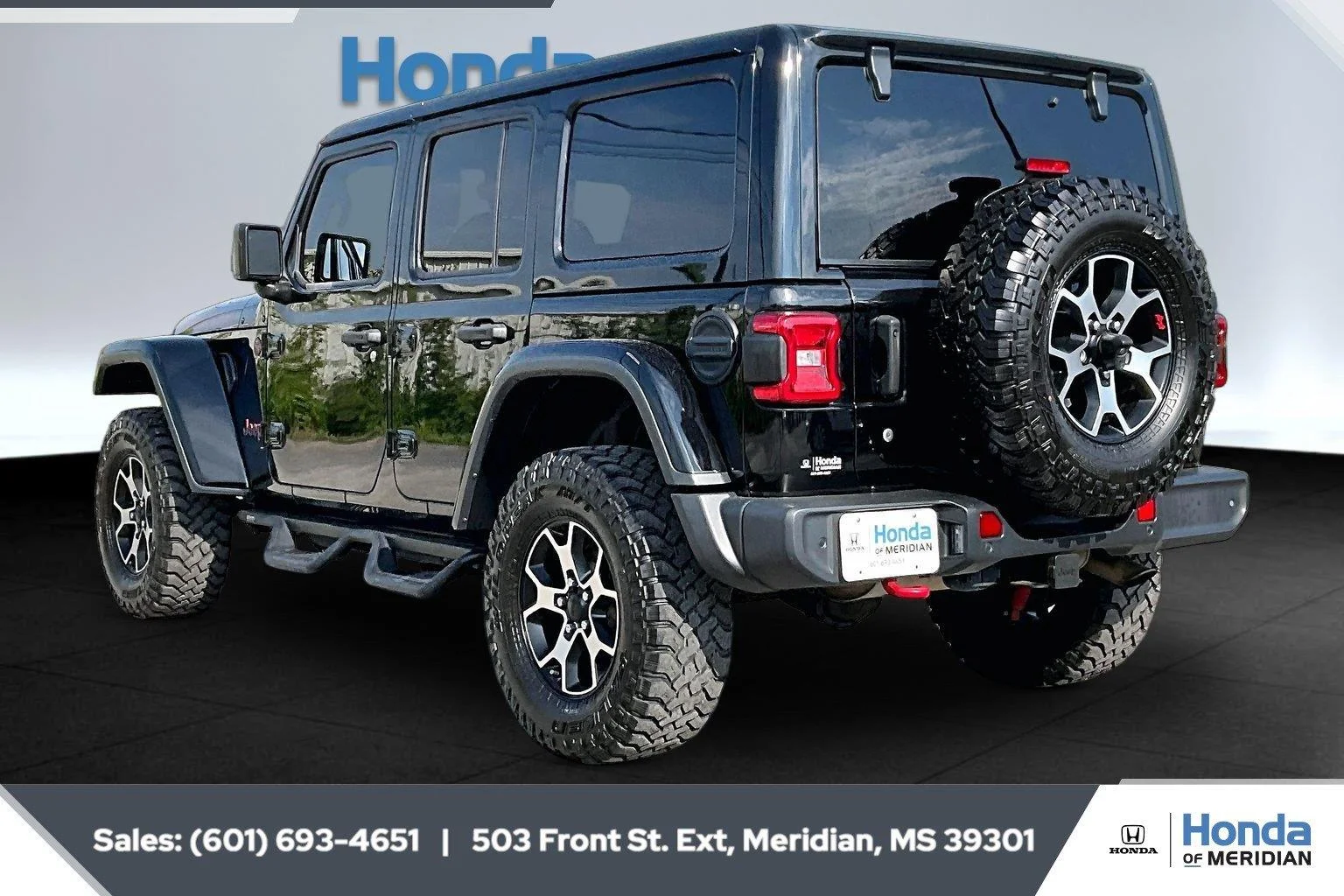 Used 2020 Black Clearcoat Jeep Rubicon image 2