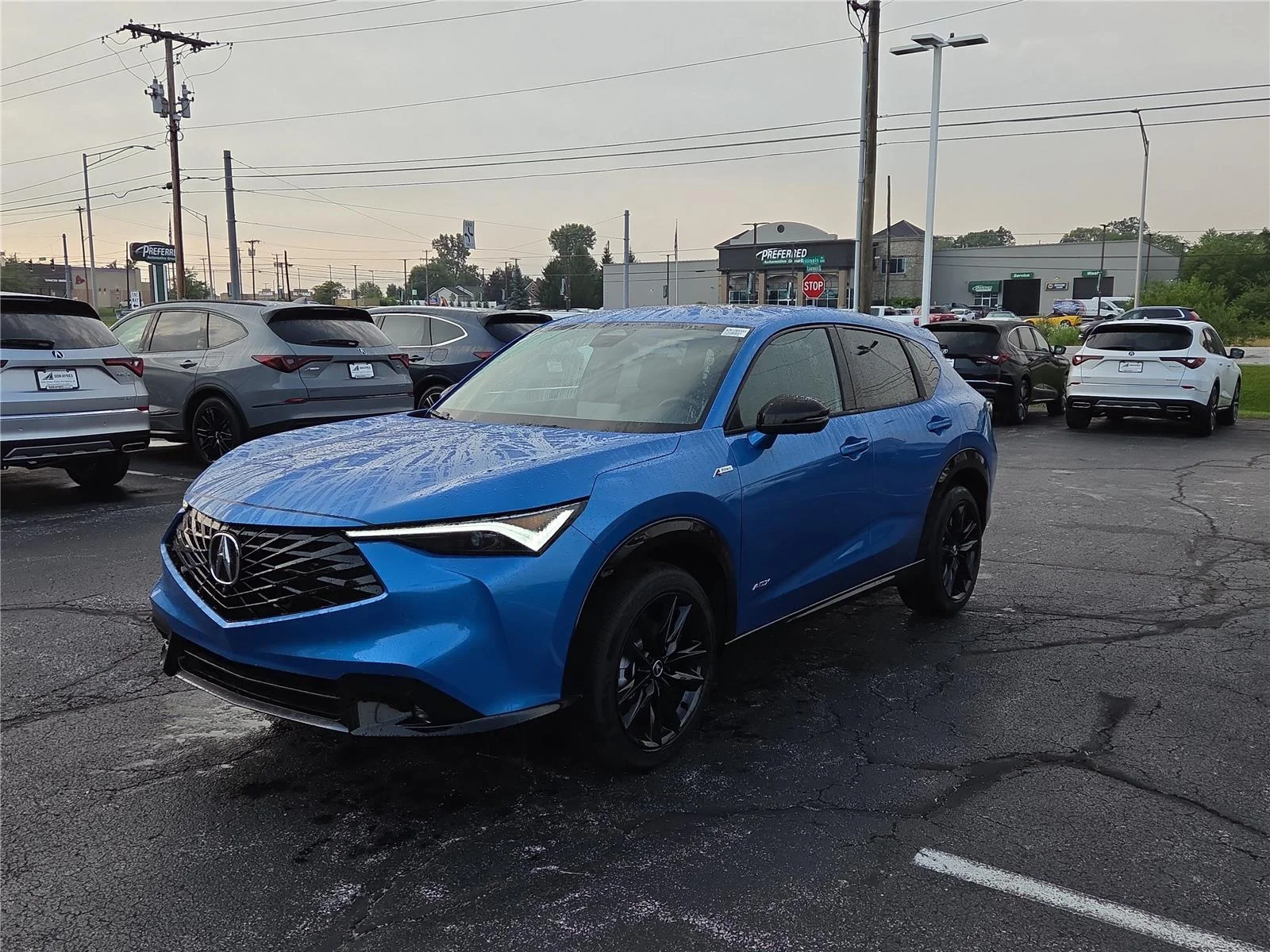 New 2026 Double Apex Blue Pearl II Acura w/A-SPEC w/Advance image 2