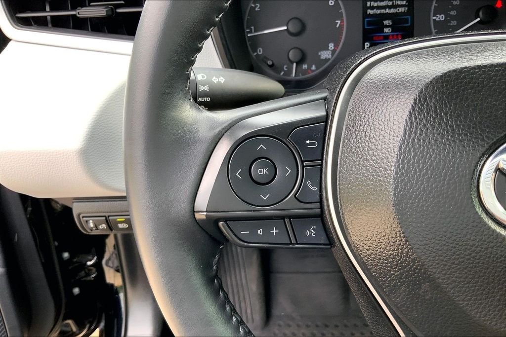 Used 2025 Midnight Black Metallic Toyota SE image 17
