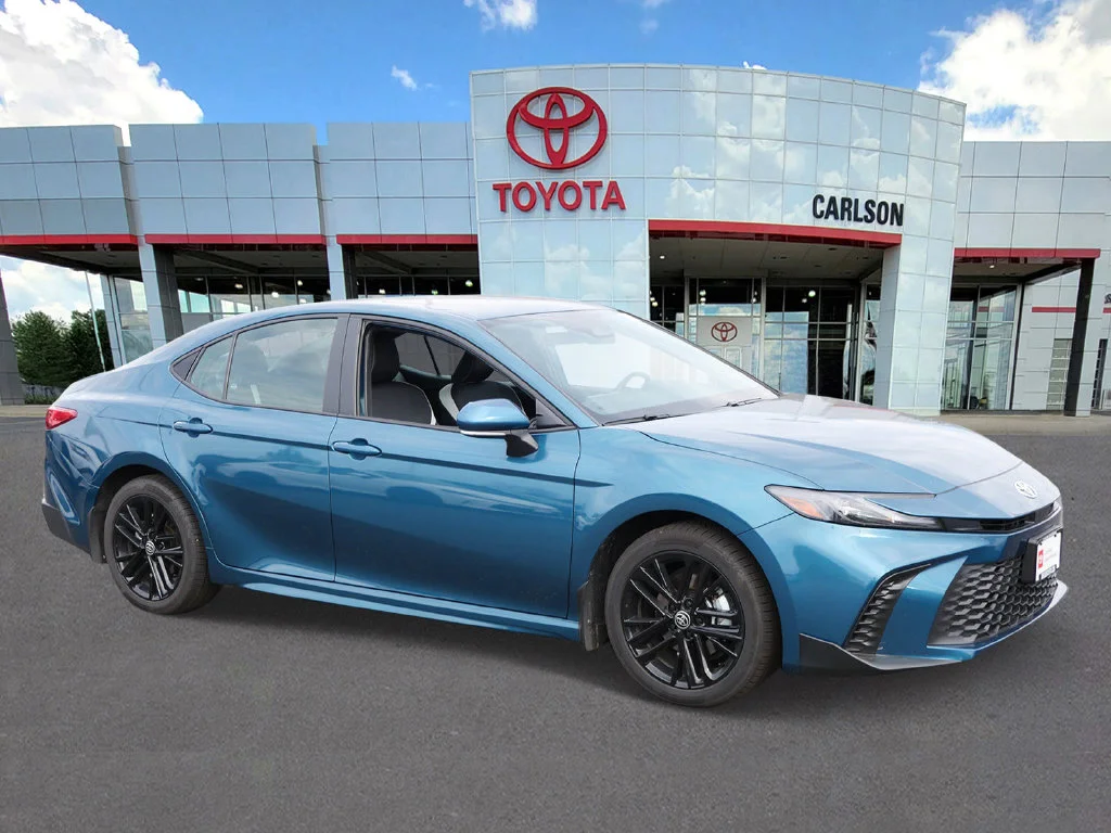 Used 2025 Toyota Camry SE with VIN 4T1DBADK2SU016690 for sale in Minneapolis, Minnesota