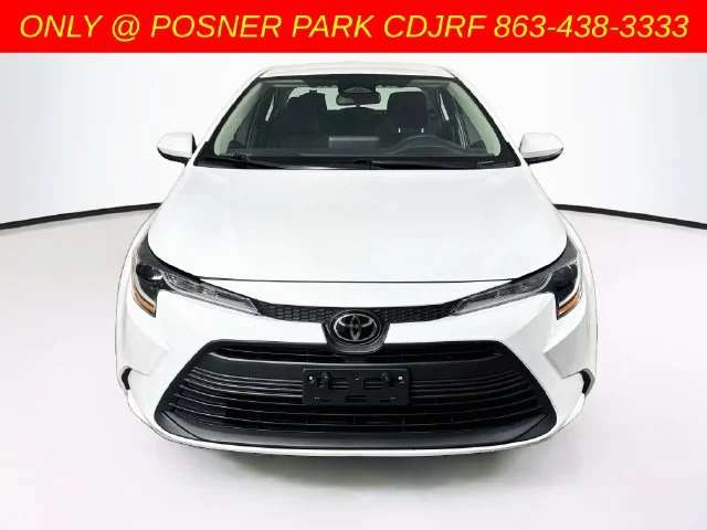 Used 2024 White Toyota LE image 2