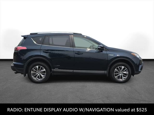 Certified Used 2018 GALACTIC AQUA Toyota Hybrid XLE image 5
