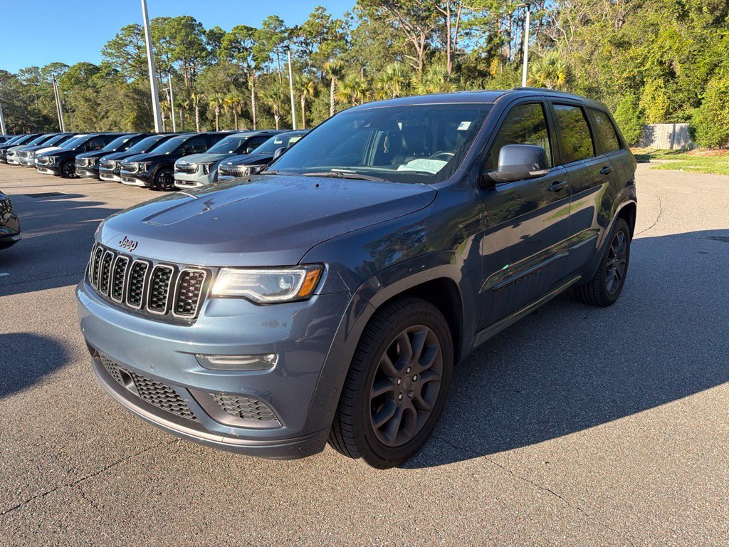 Used 2021 Pacific Blue Clearcoat Jeep High Altitude image 8