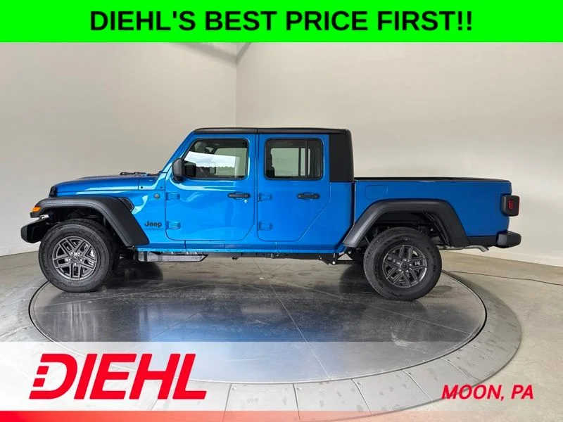 New 2026 Hydro Blue Pearl-Coat Exterior Paint Jeep Sport image 4