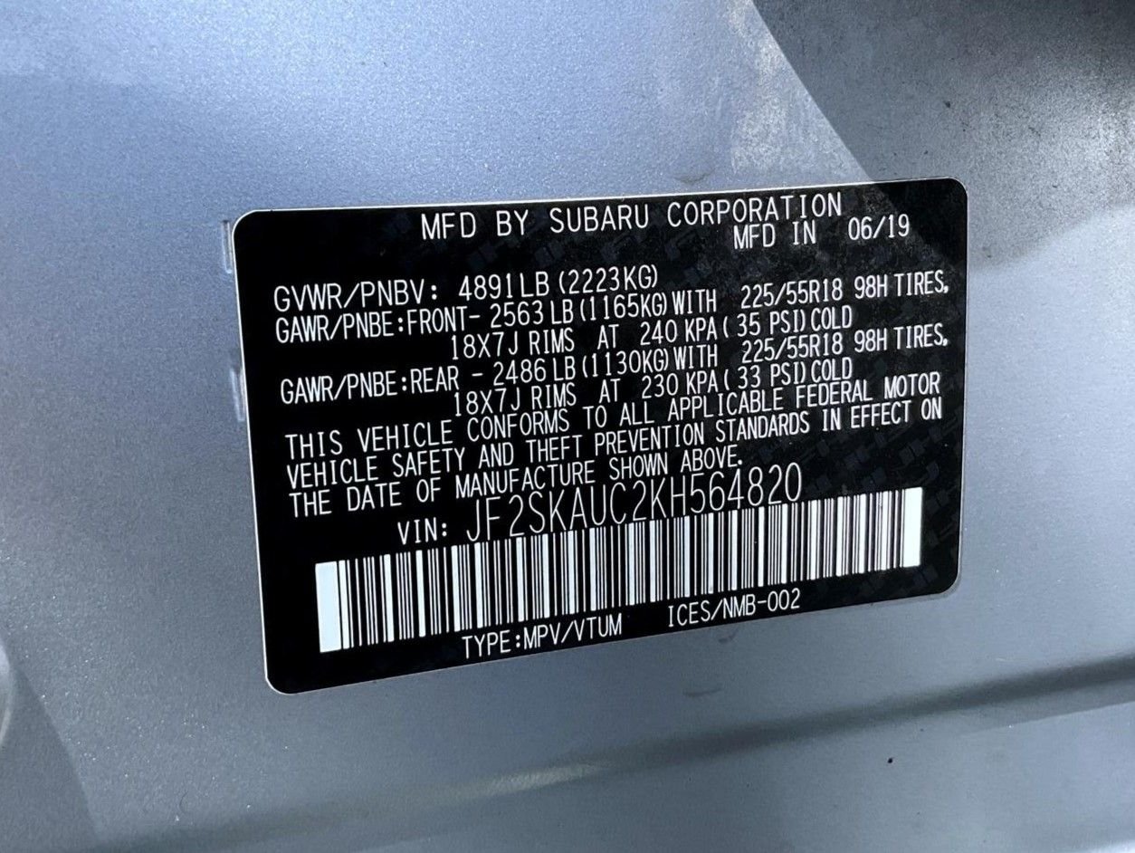 2019 Subaru Forester Limited - Photo 26