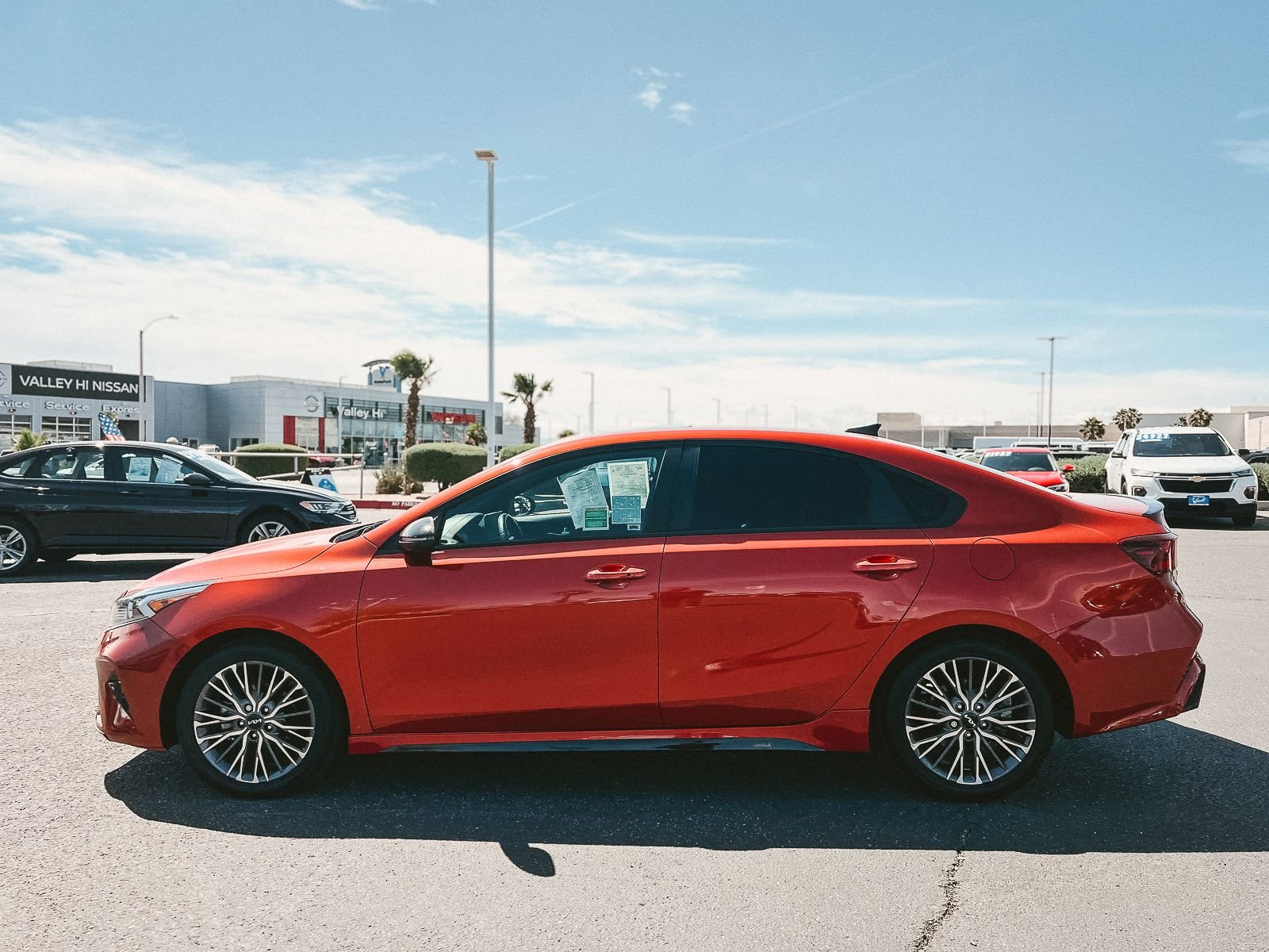 Used 2023 Fire Orange Kia GT-Line image 4