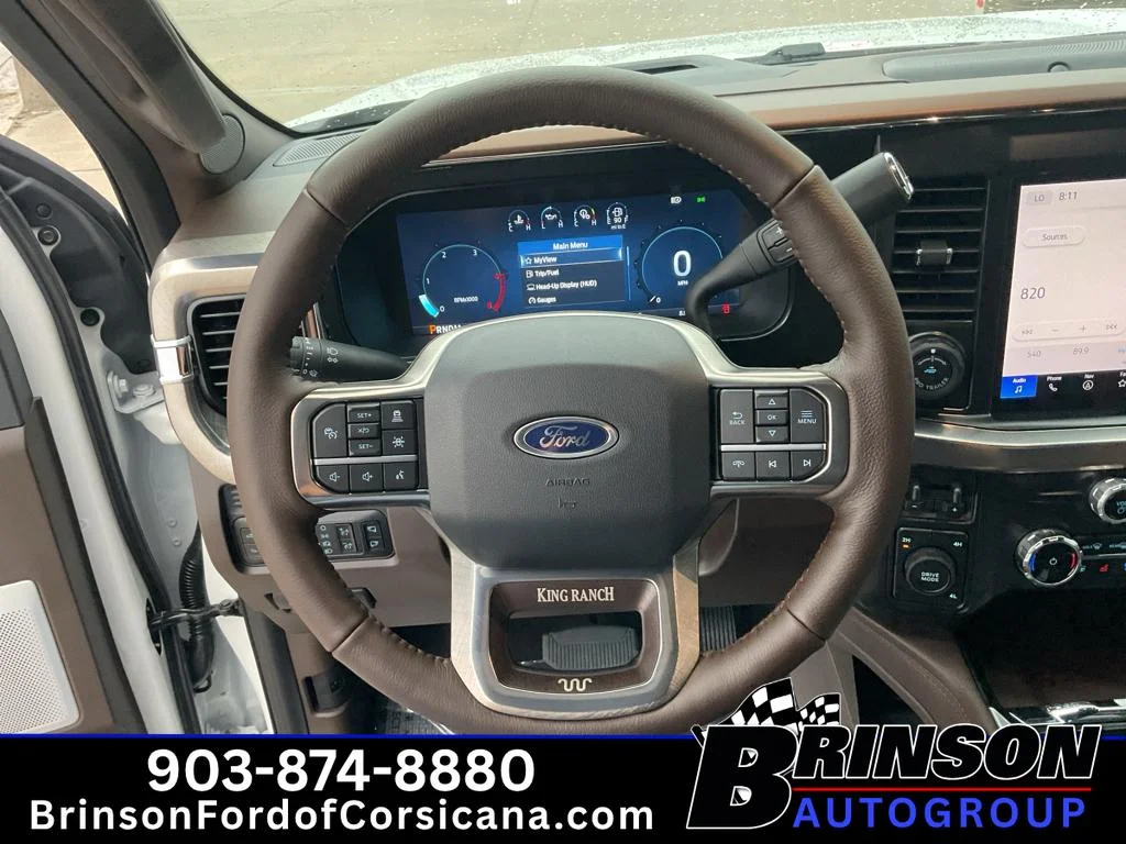 New 2026 Star White Metallic Tri-Coat Ford King Ranch image 20