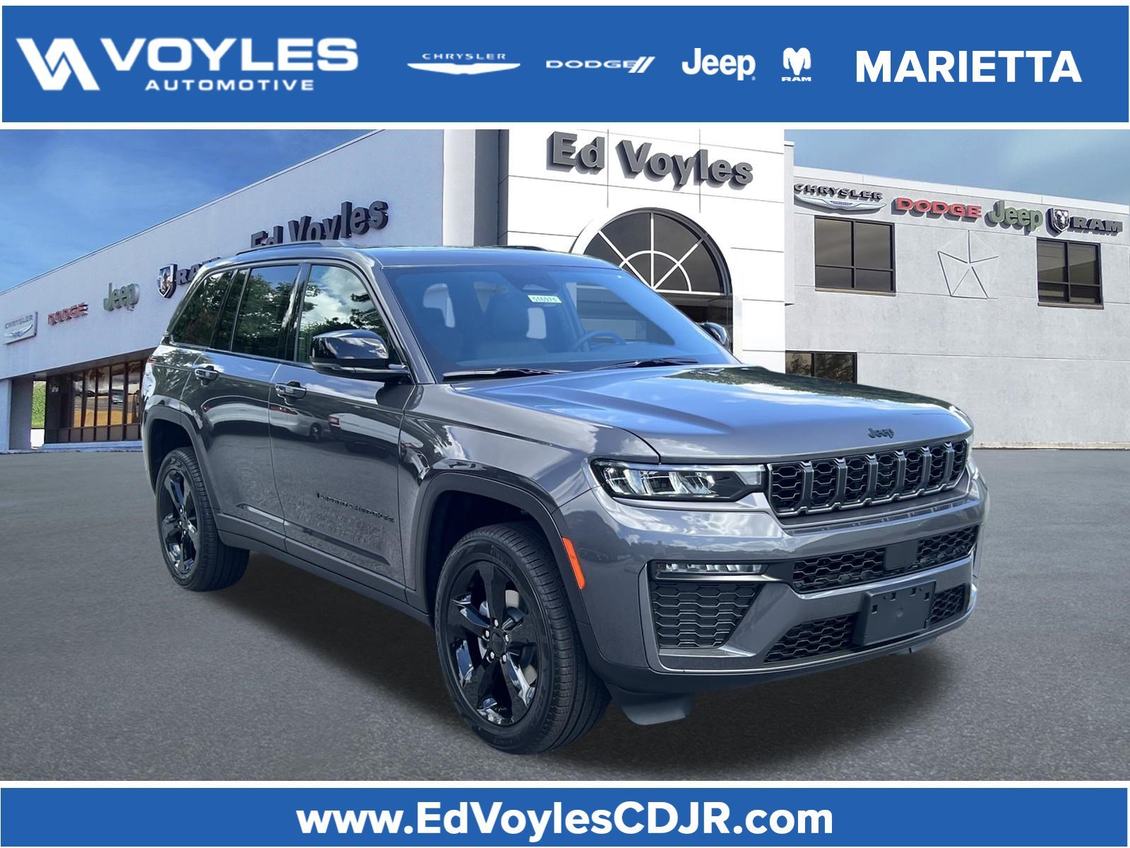 New 2026 Baltic Gray Metallic Clear-Coat Exterior Paint Jeep Limited image 1