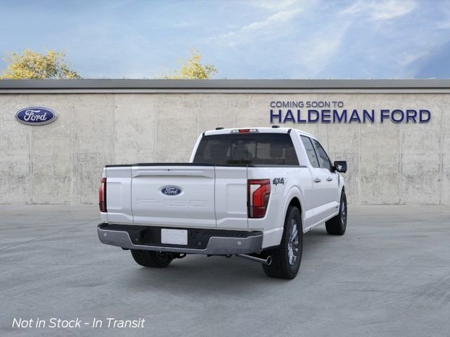 New 2026 Star White Metallic Tri-Coat Ford Lariat image 8