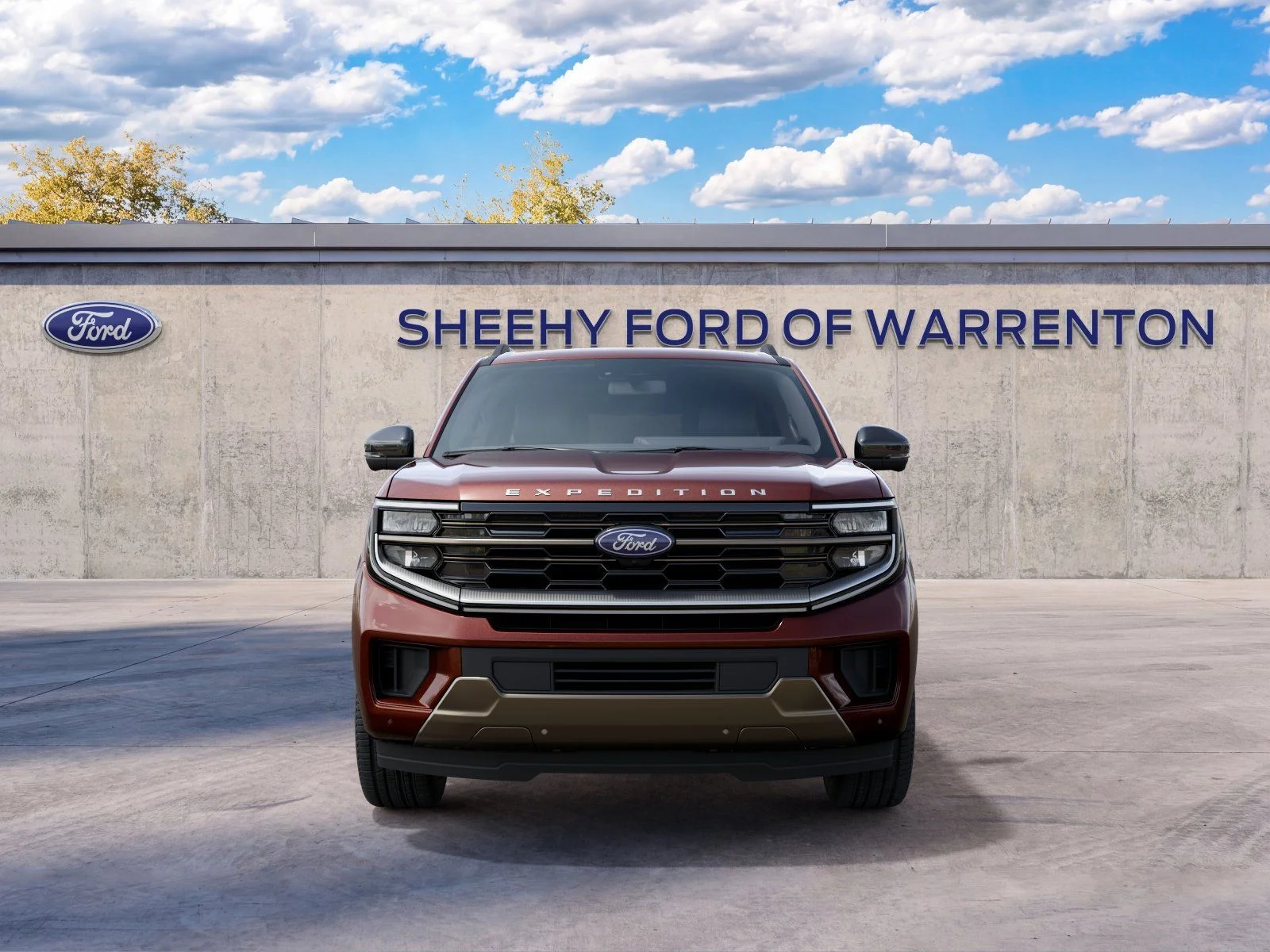 New 2027 Bronze Fire Metallic Tinted Clearcoat Ford King Ranch image 2