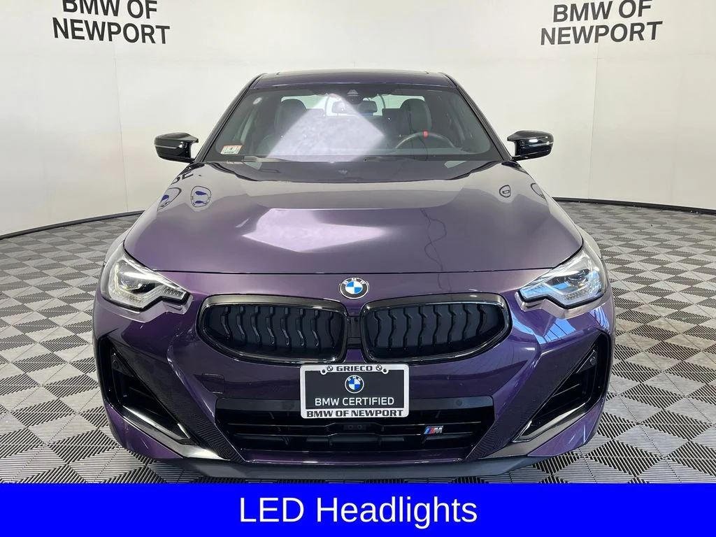 Certified Used 2025 Thundernight Metallic BMW M240i image 6