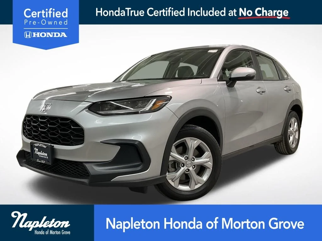 Certified Used 2024 Lunar Silver Metallic Honda 5DR AWD LX image 1