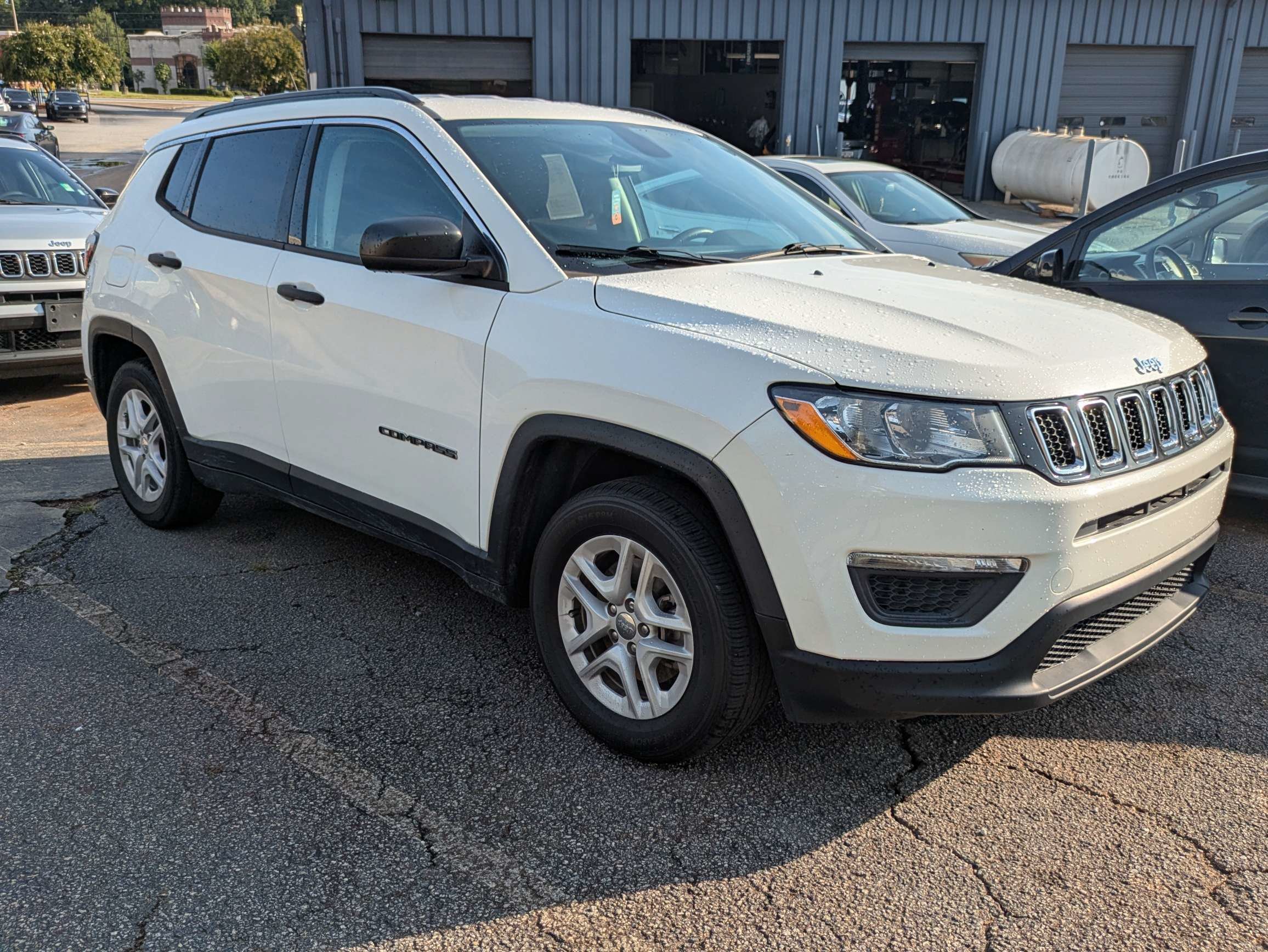 Used 2020 White Jeep Sport image 1