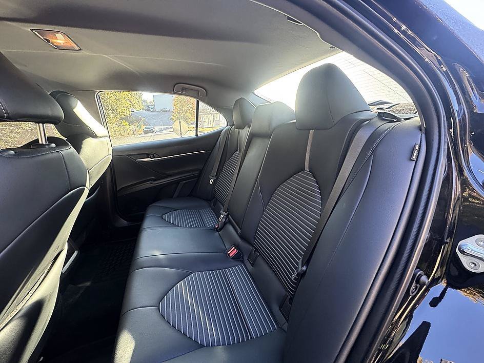 Used 2023 Midnight Black Metallic Toyota SE image 8