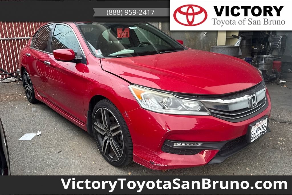 Used 2017 Red Honda Sport image 1