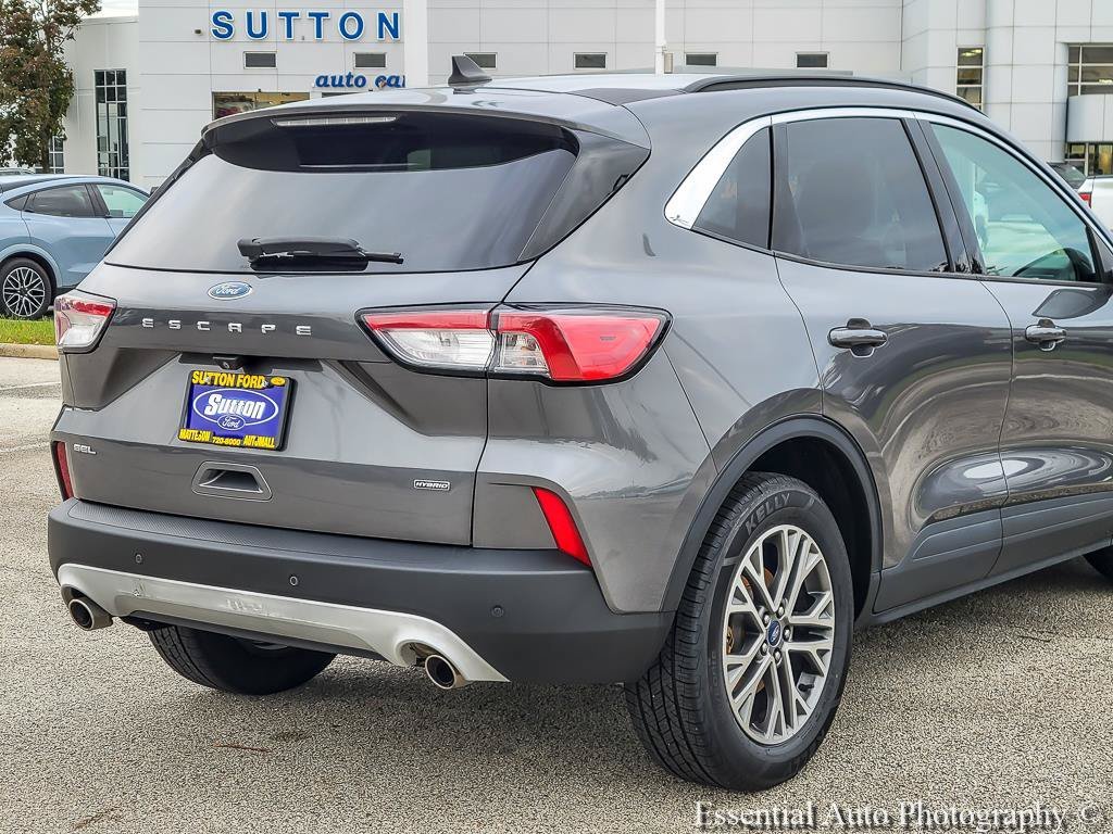Used 2021 Gray Metallic Ford SEL image 6
