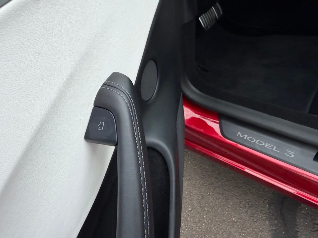 Used 2025 Red Tesla Performance image 12