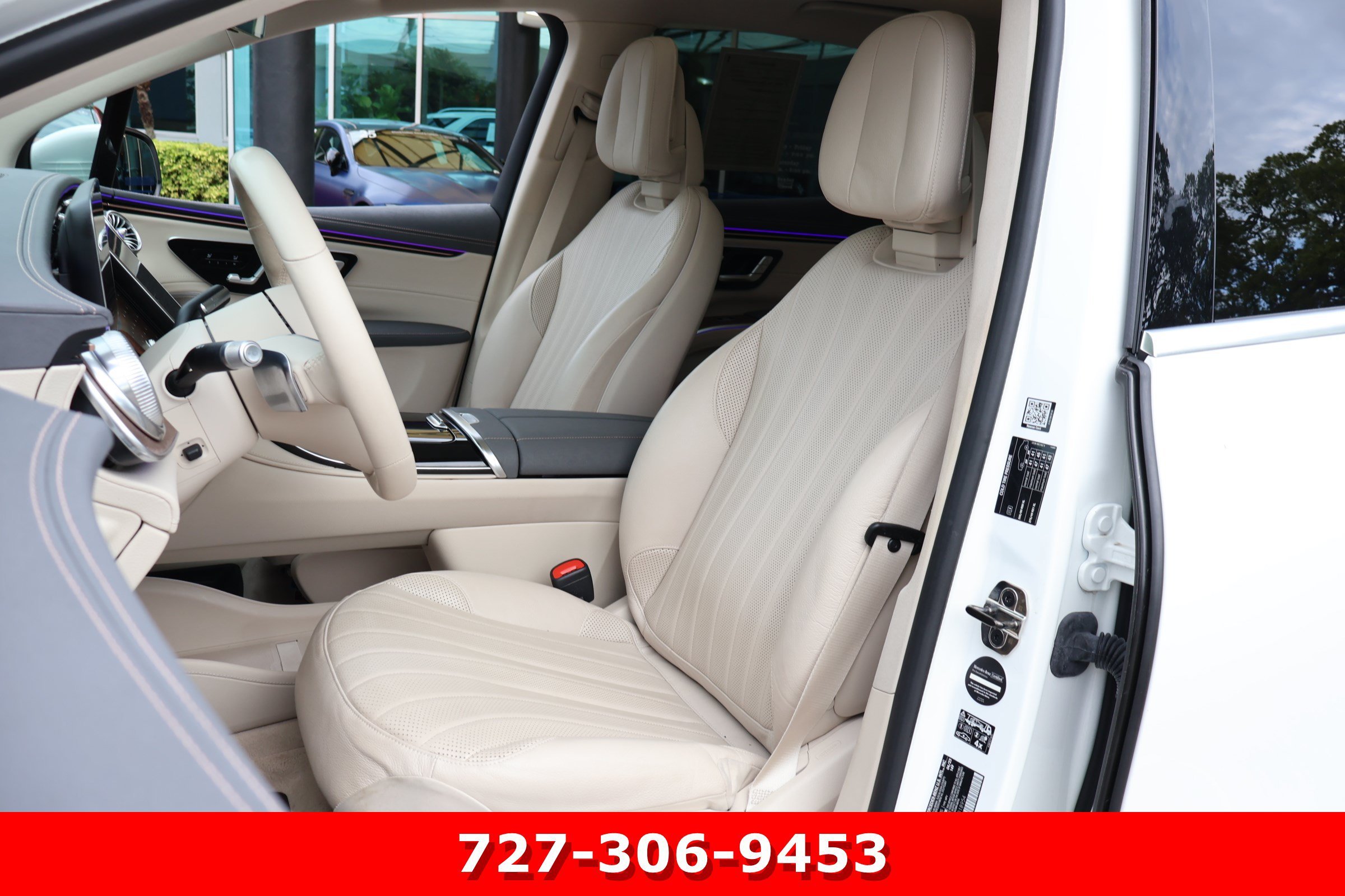 Certified 2023 Mercedes-Benz EQS SUV Base with VIN 4JGDM2DB8PA018954 for sale in Clearwater, FL