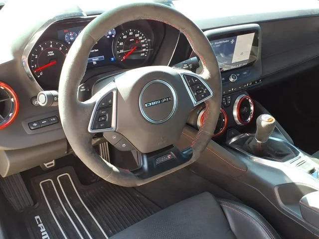 Used 2022 SHADOW GRAY METALLIC Chevrolet ZL1 image 19