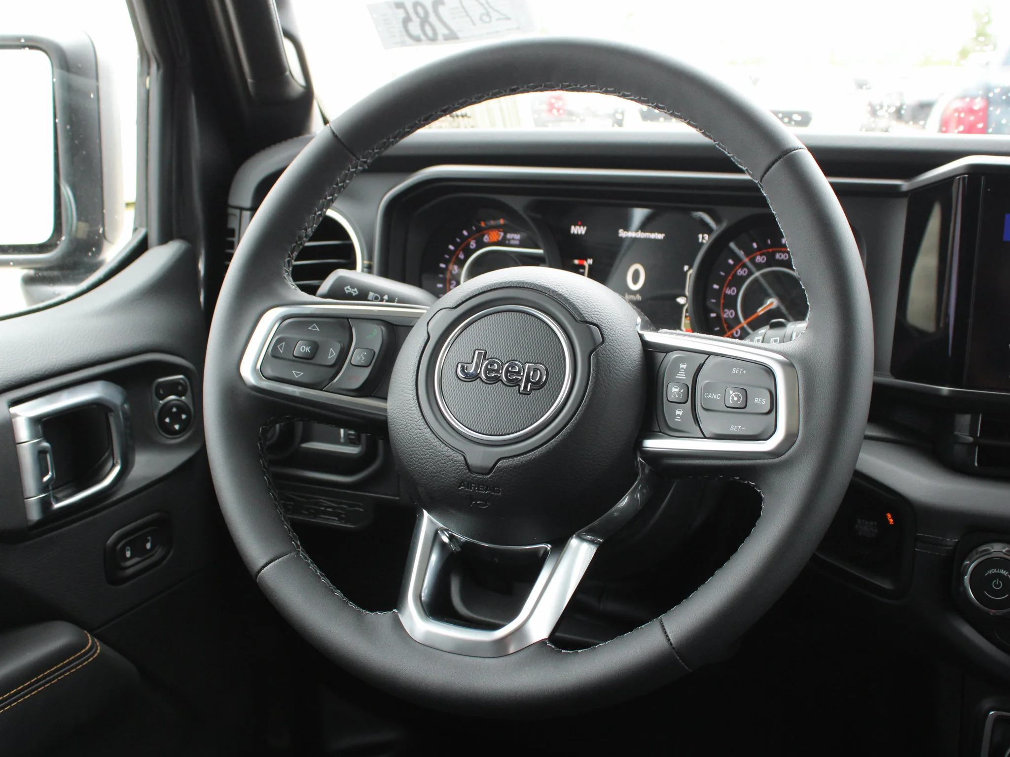 New 2026 Grey Jeep Sahara* 4 Door 4x4, Trailer Tow Group, McKinley Leather, Alpine Audio image 14