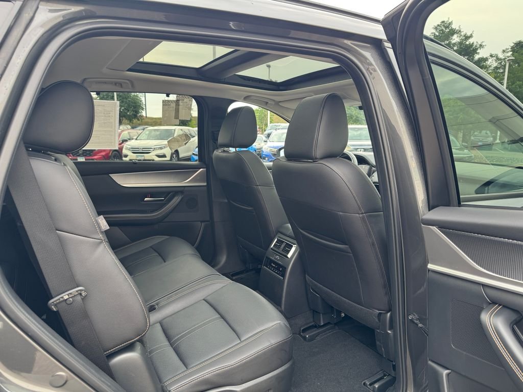 Used 2025 Machine Gray Metallic Mazda Premium PREMIUM PKG-LEATHER/MOON/NAV/21" WHEELS image 28