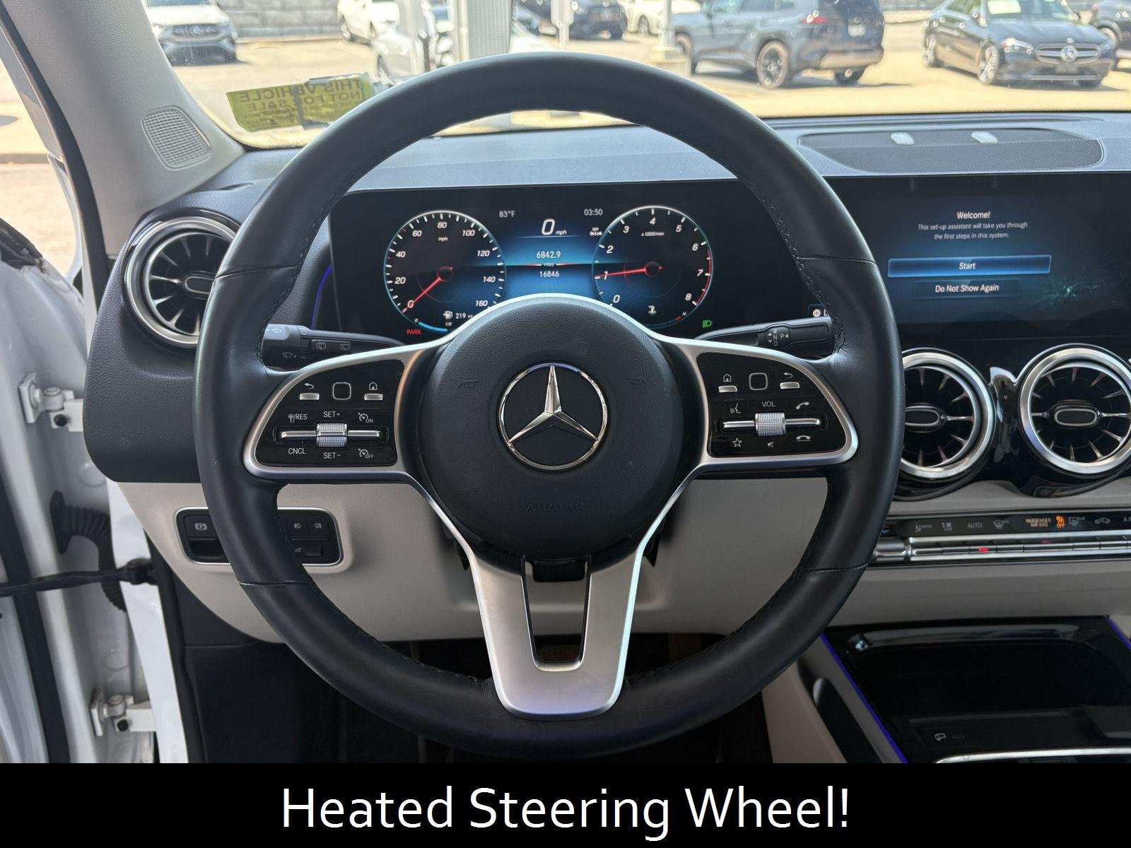 Certified Used 2023 Polar White Mercedes-Benz GLB 250 image 9