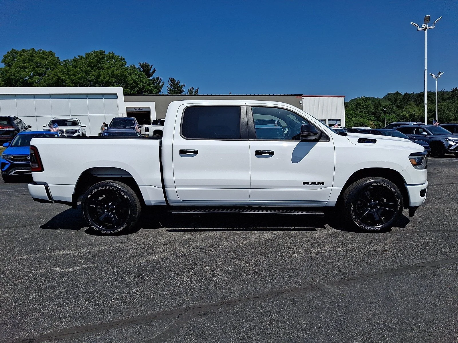 Certified Used 2023 Bright White Clearcoat Ram Big Horn image 8