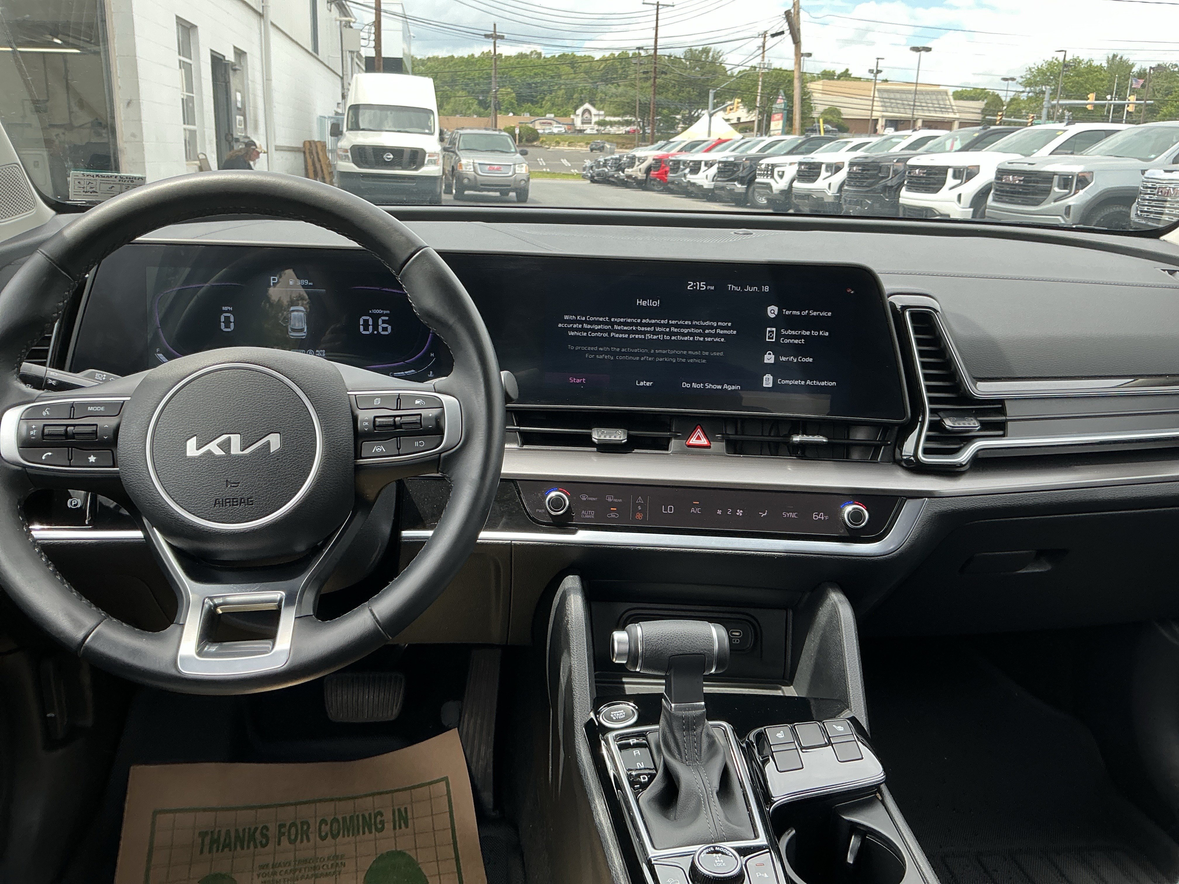 Used 2025 Glacial White Pearl Kia EX image 11
