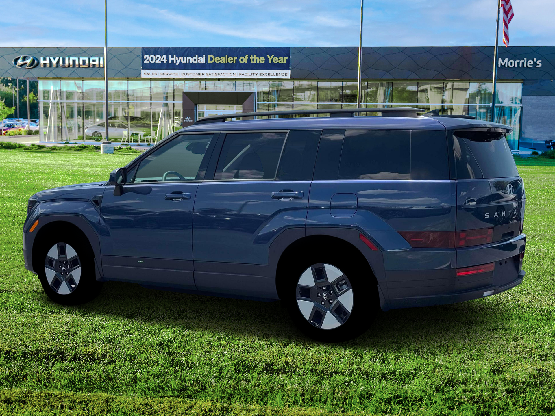 New 2026 Blue Hyundai SEL image 4