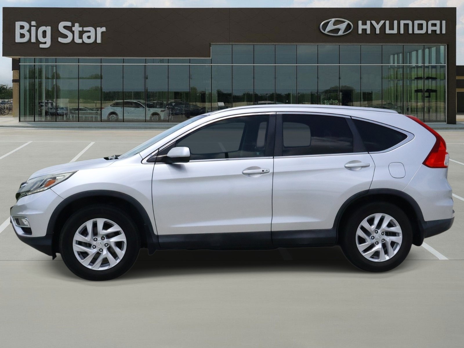 Used 2015 Honda CR-V EX-L with VIN 2HKRM3H77FH556977 for sale in Friendswood, TX