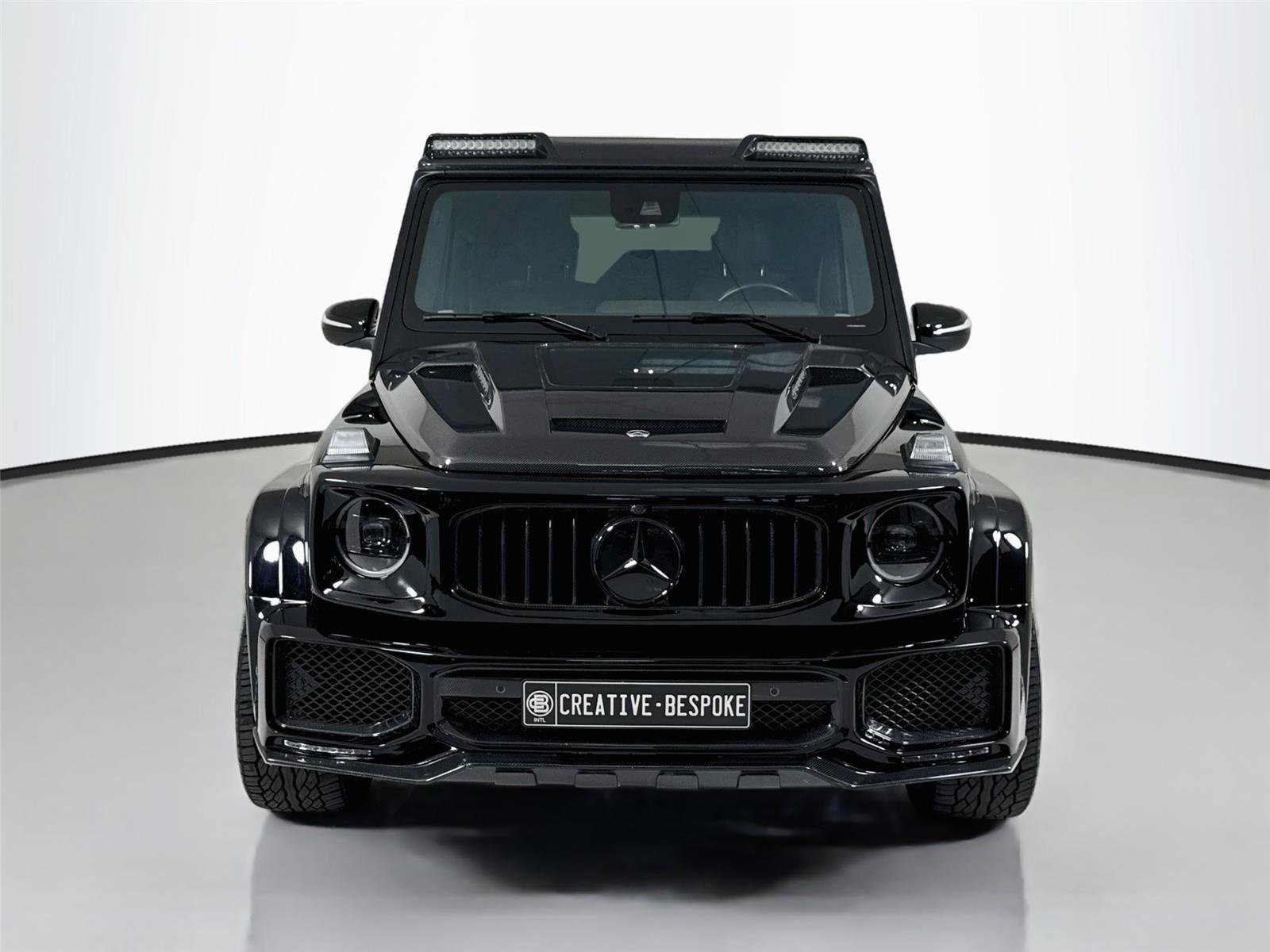 Used 2021 Black Mercedes-Benz G 550 | Carbon Widebody | Giovanna Wheels | Starlight Roof image 11