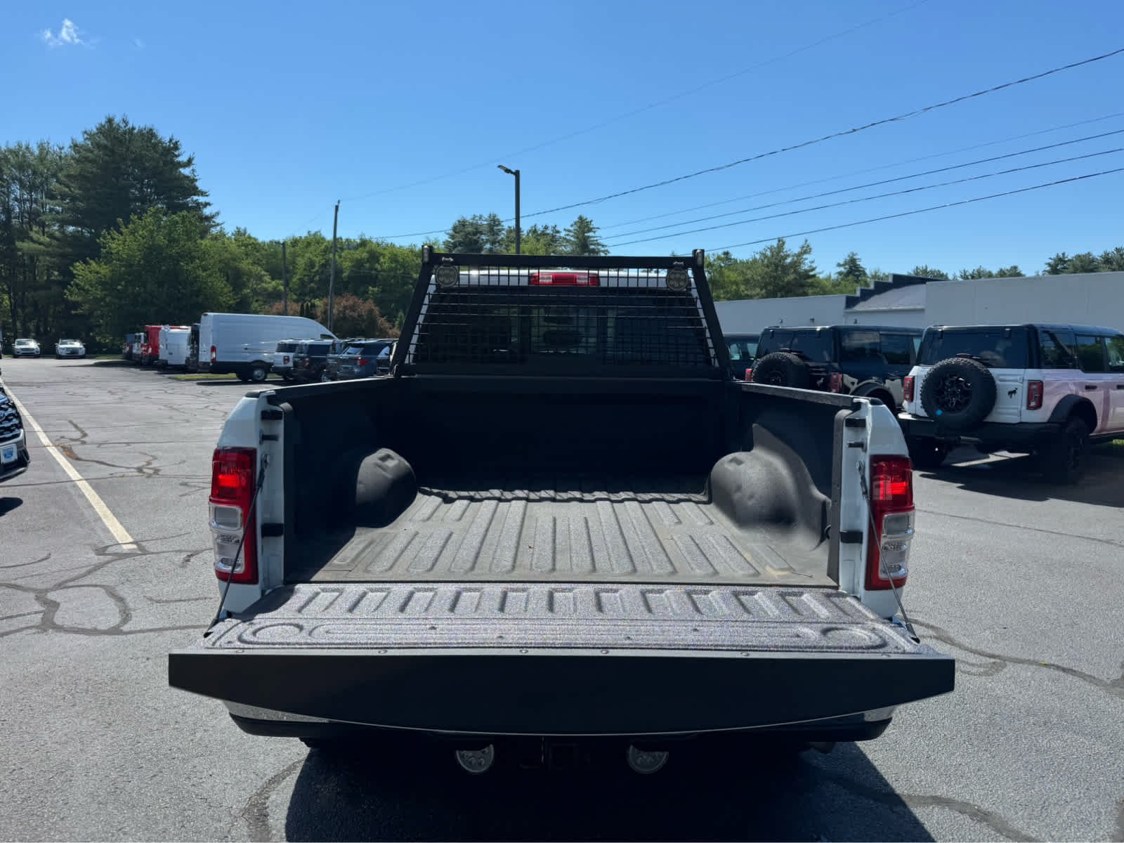 Used 2021 Bright White Clearcoat Ram Tradesman image 5