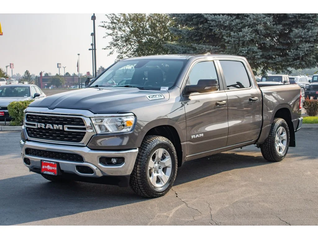 Used 2023 Granite Crystal Metallic Clearcoat Ram Big Horn image 4