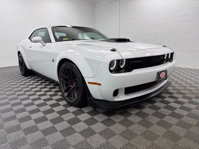 Used 2021 White Dodge R/T Scat Pack Widebody image 1