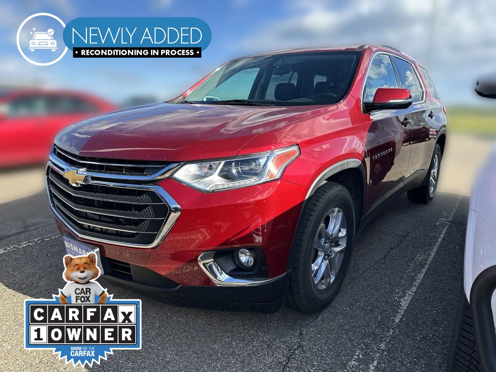 Used 2018 Red Chevrolet LT image 1