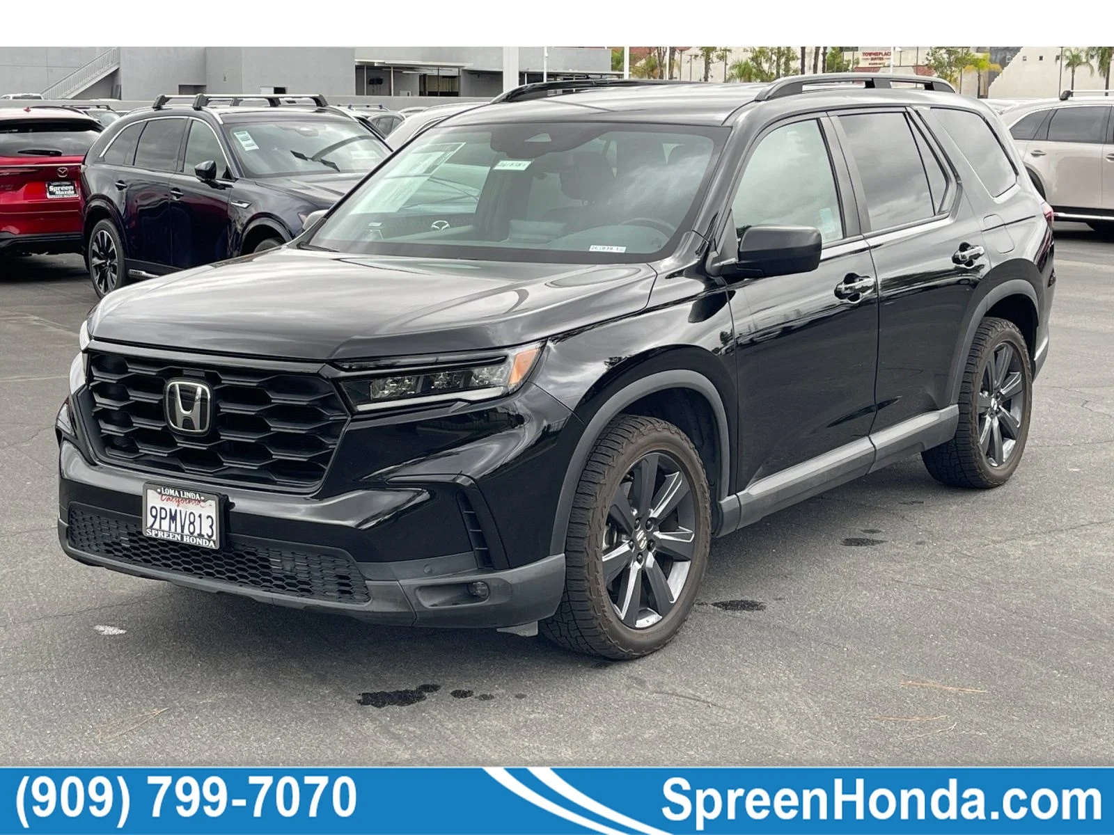 Used 2025 Crystal Black Pearl Honda Sport image 1